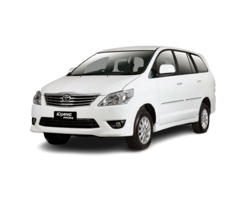 Toyota Innova for family trips, airport pickup, and outstation taxi service in Hubli-Dharwad by Laxmi Cab