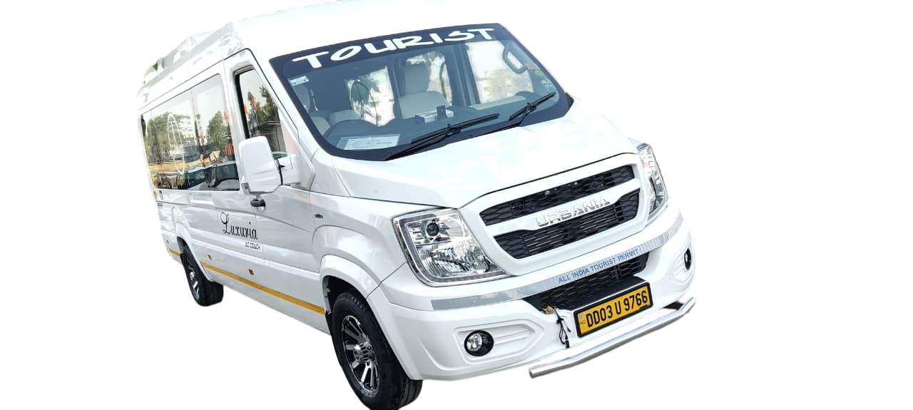 Mini Bus service for corporate, group and long-distance trips in Hubli-Dharwad by Laxmi Cab